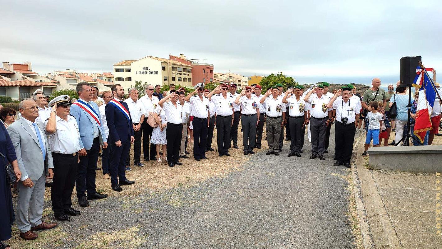 1 Cap Agde - 15 Aout 2023 -  Stele Medailles Militaires - Anniversaire 60 ans (36).jpg
